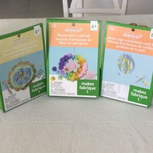 Kids Creatology Flower and Peace Craft Kit Set’s Multicolor